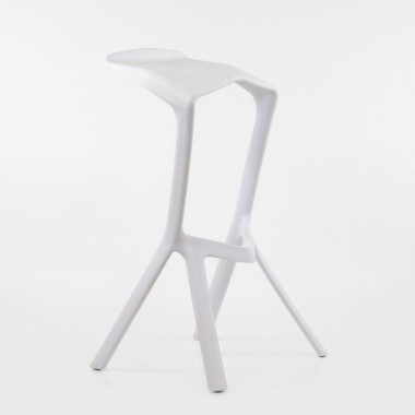 Барный стул Barneo N-227 Miura белый