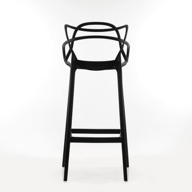Барный стул Barneo N-235 Masters, черный, design Phillip Stark