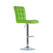 Барный стул Barneo N-48 Kruger светло-зеленая кожа