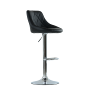 Барный стул Barneo N-83 Comfort (Комфорт) черная кожа