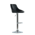 Барный стул Barneo N-83 Comfort (Комфорт) черная кожа