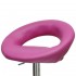 Барный стул Barneo N-84 Mira розовая (фуксия) кожа