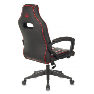 Кресло игровое Zombie A3 черный/красный искусственная кожа крестовина пластик