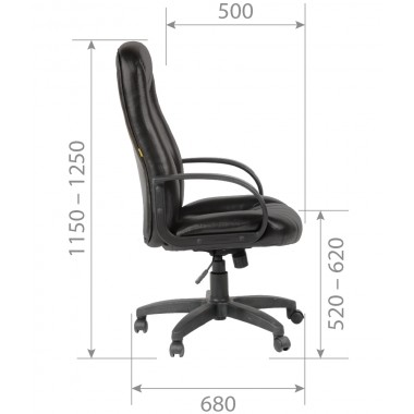 Кресло для руководителя Chairman 685 ЭКОКОЖА