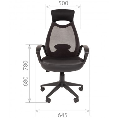 Кресло для руководителя Chairman 840 Black