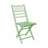 Складной стул Кьявари зеленый, деревянный