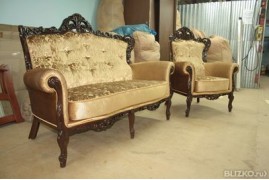 Комплект мягкой мебели Московский диван и кресло