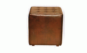 Пуф Куб 40*40*45 см коричневый